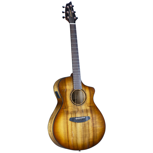 Breedlove ECO Collection Pursuit Exotic Series Concert Amber CE Myrtlewood--Muso's Stuff 