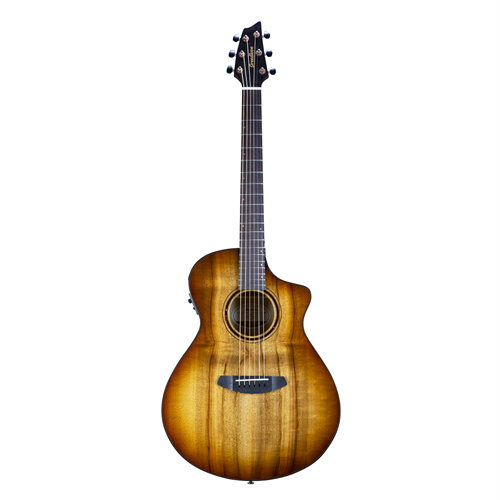 Breedlove ECO Collection Pursuit Exotic Series Concert Amber CE Myrtlewood--Muso's Stuff 