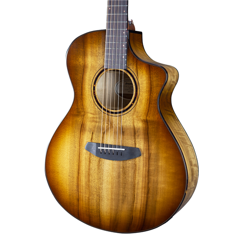 Breedlove ECO Collection Pursuit Exotic Series Concert Amber CE Myrtlewood--Muso's Stuff 