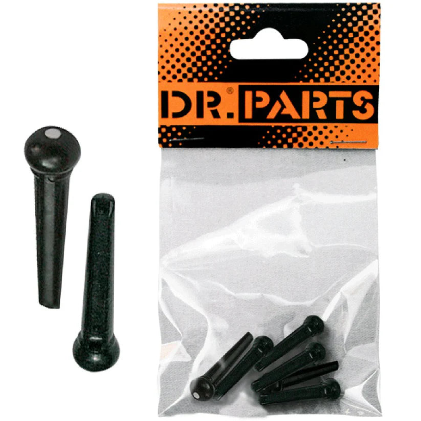 Dr. Parts Bridge Pin Set-Black