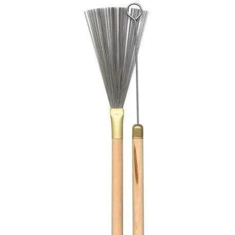 Brushes Wood Handle Pr-Drums & Percussion - Sticks & Mallets-Muso's Stuff 