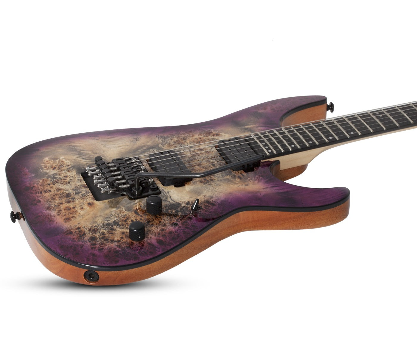 Schecter C-6 Pro FR Aurora Burst with Floyd Rose