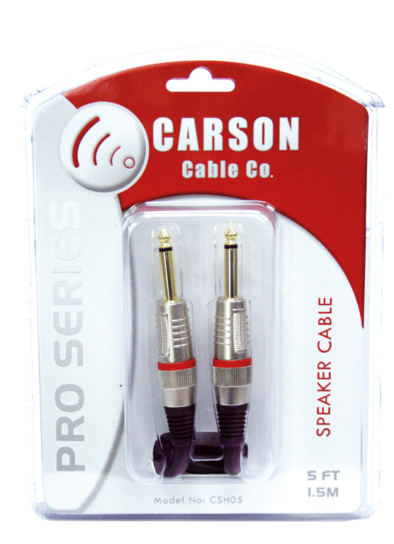 Carson Pro 5' Speaker Cable – CSH05