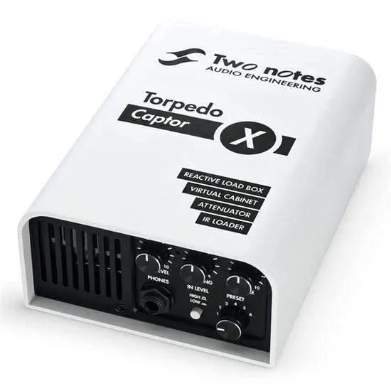 Two Notes - Compact Reactive Load Box w/Cab Sim IR Loader 8 Ohm-Guitar - Effects Pedals-Two Notes-Muso's Stuff 