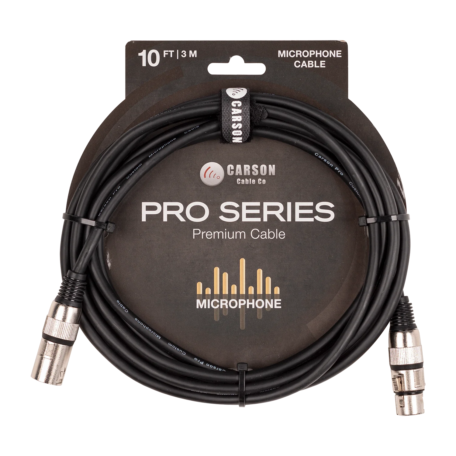 Carson Pro - 10 foot XLR to XLR Mic. Cable-Accessories - Cables & Adaptors-Muso's Stuff 