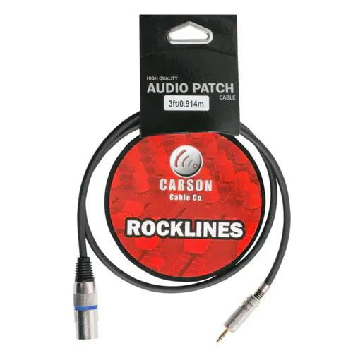 Carson Rocklines 3Audio Cable-Accessories - Cables & Adaptors-Muso's Stuff 