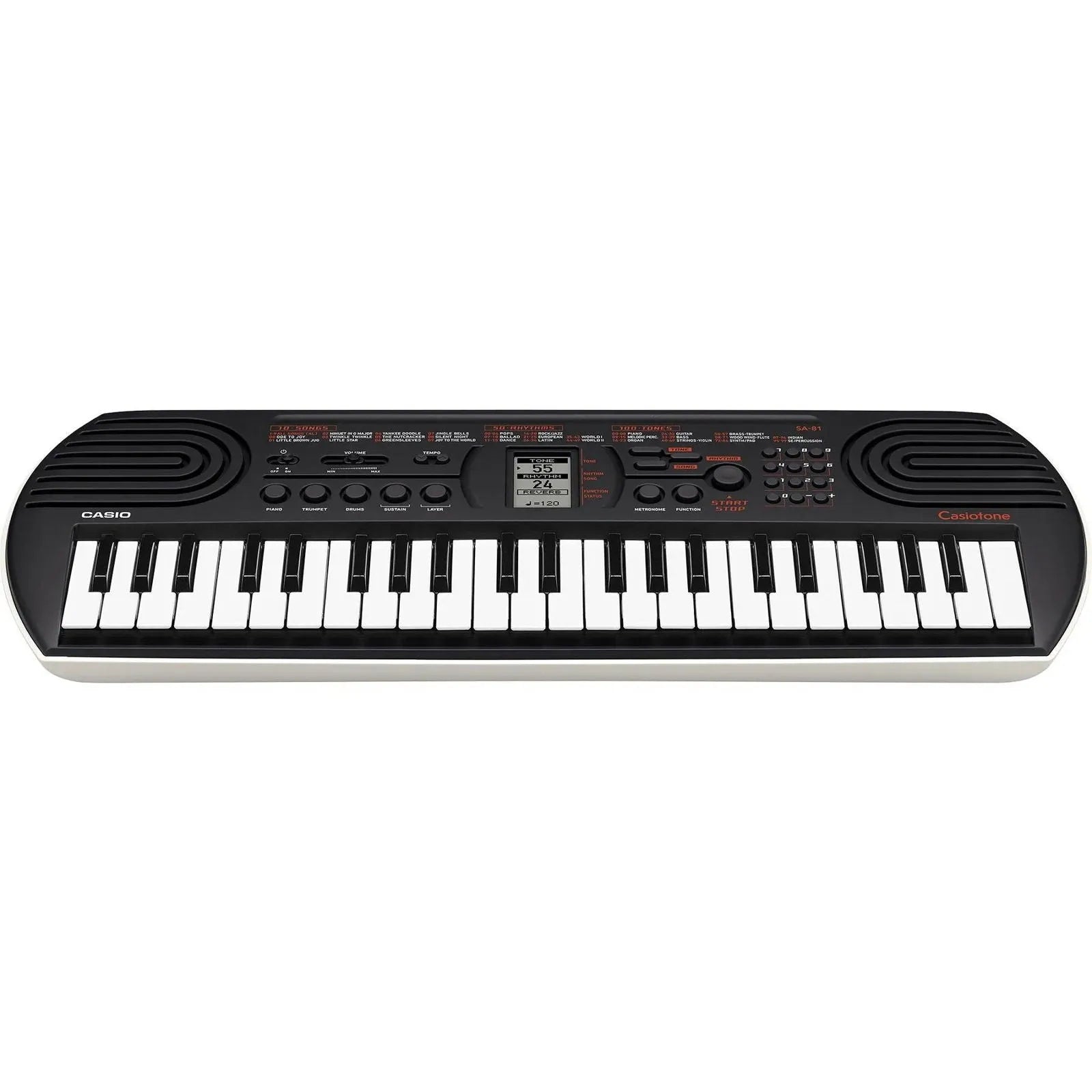 Casio SA81 Mini Keyboard Black--Muso's Stuff 