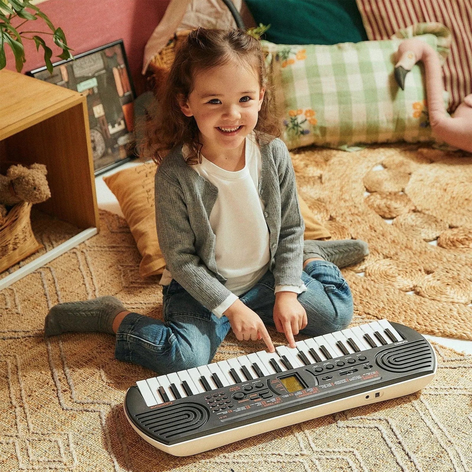 Casio SA81 Mini Keyboard Black--Muso's Stuff 