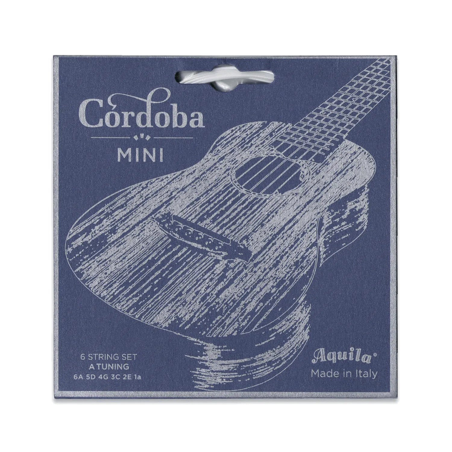 Cordoba Mini Strings A-Set Aquila Ball Ends A-Tu-Strings - Acoustic Guitar-Muso's Stuff 