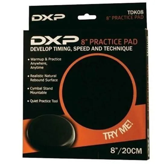 DXP - 8 Inch Practice Pad-Drums & Percussion - Practice Pads etc.-Muso's Stuff 
