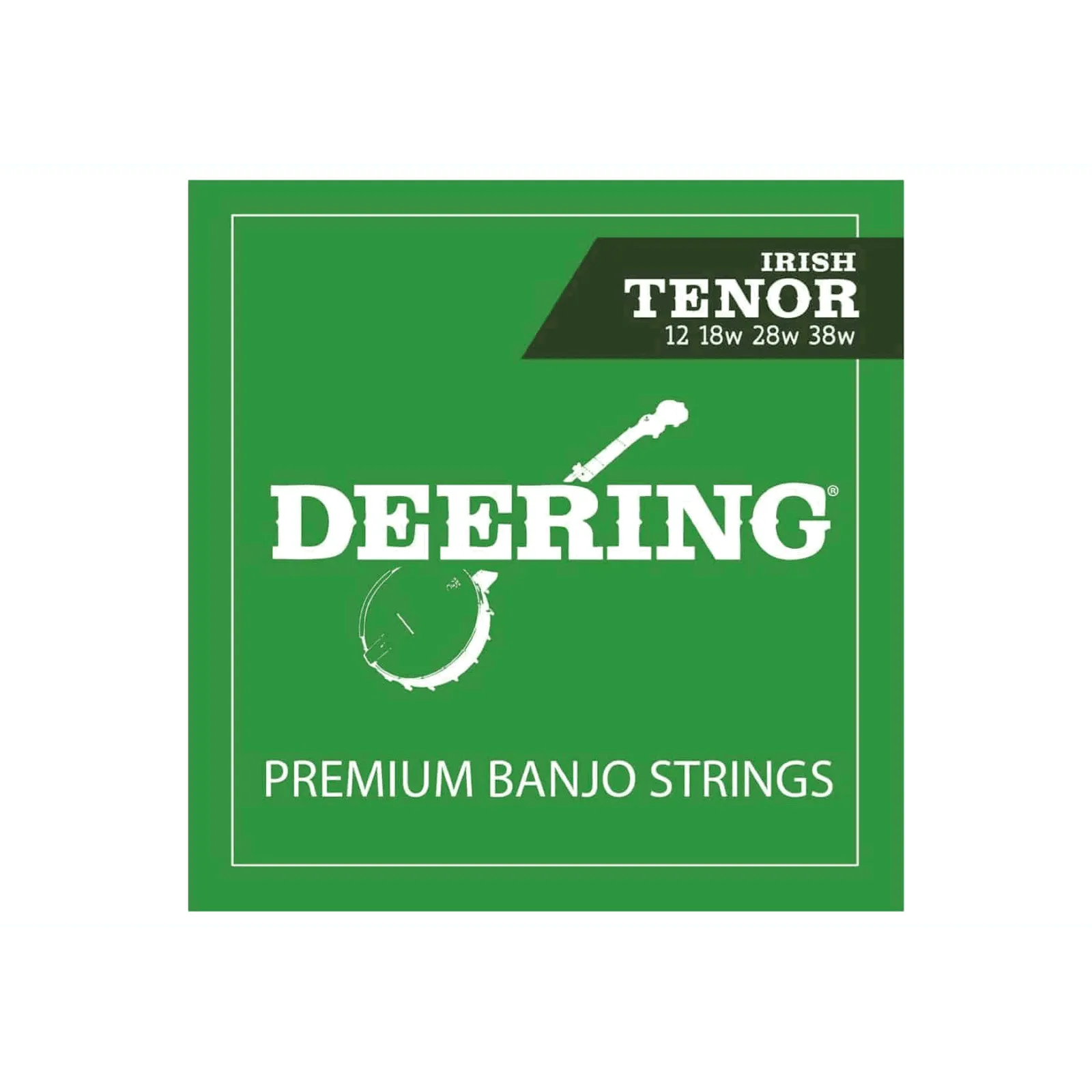 Deering Banjo Strings - Irish Tenor - 12 18W 28W-Strings - Banjo-Muso's Stuff 