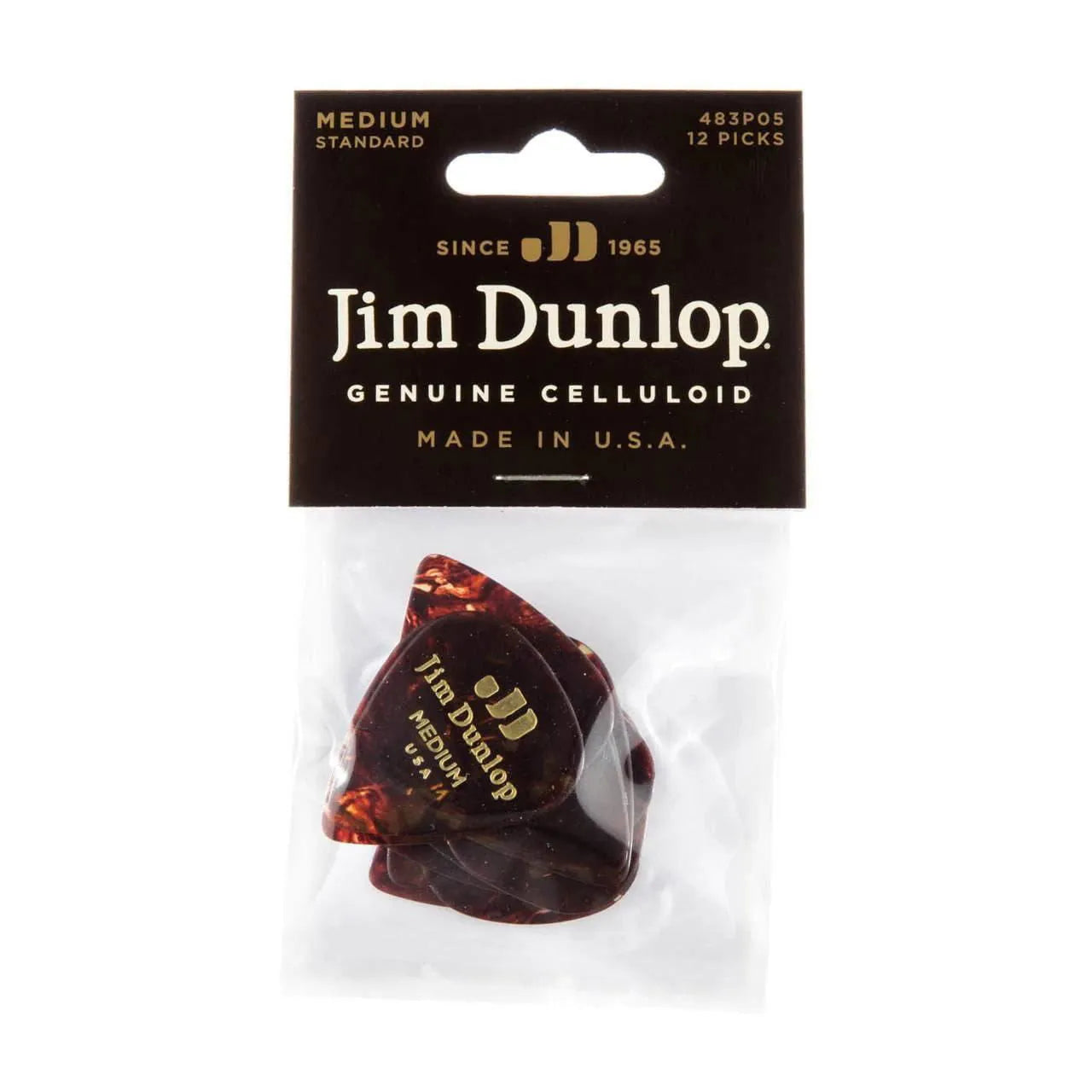 Dunlop Player Pack Gen Celluloid Med-Guitars - Picks-Muso's Stuff 