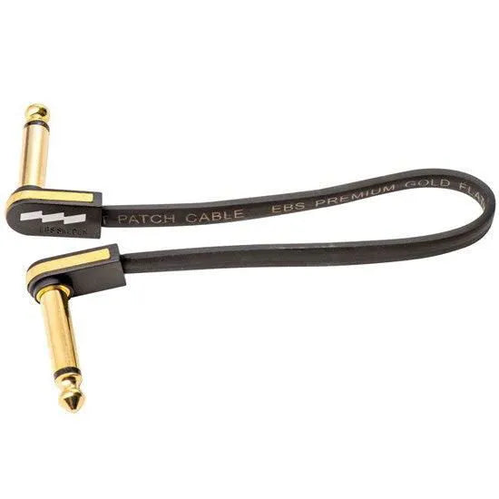 EBS 18CM Gold Plated Premium Patch Cable-Accessories - Cables & Adaptors-Muso's Stuff 