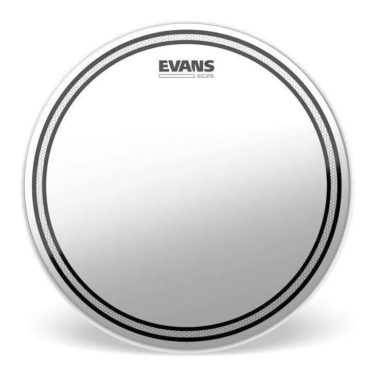 Evans - 10 Inch EC2 Tom Tom Head Clear-Drums & Percussion - Drum Heads-Muso's Stuff 