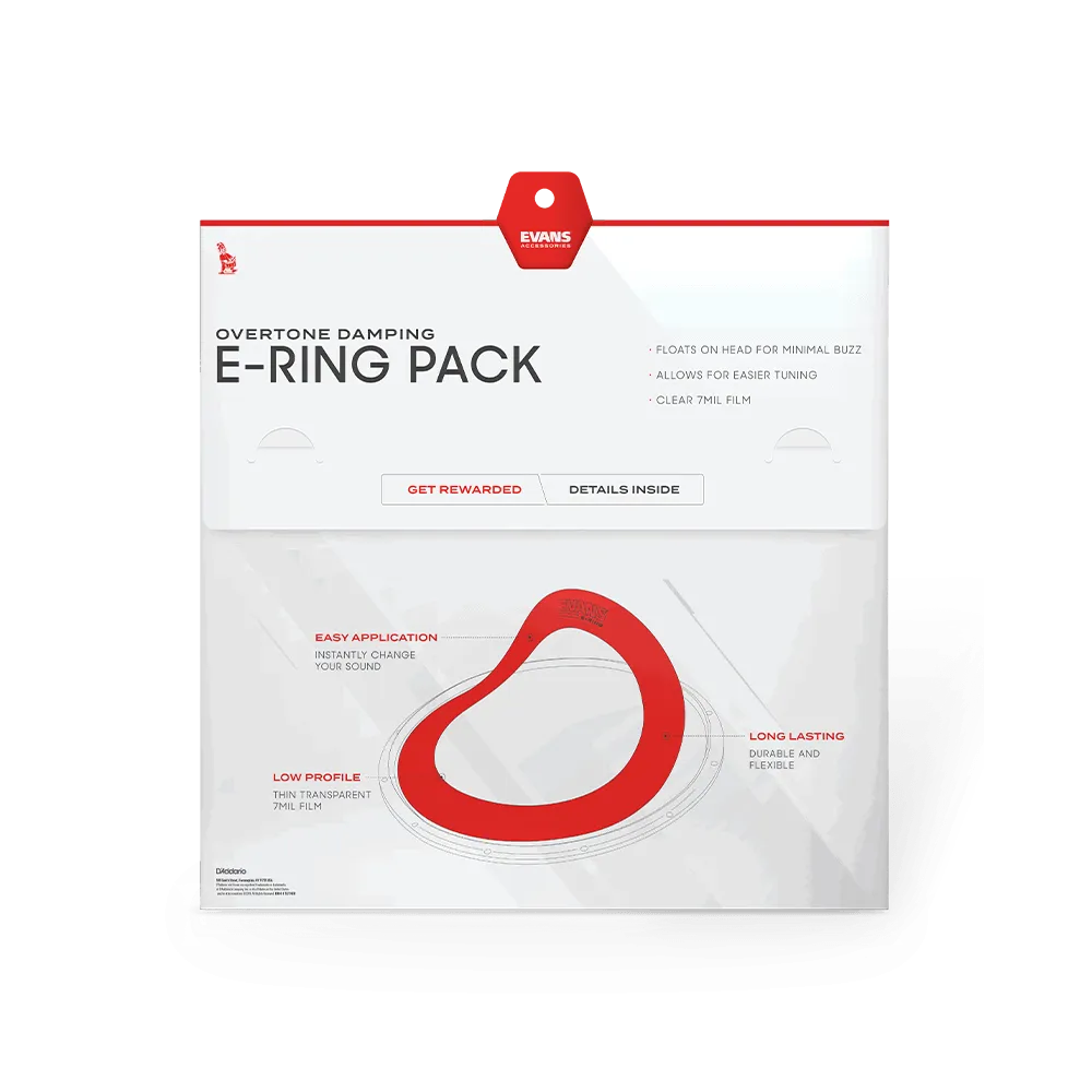 Evans E-Ring Pack Snare--Muso's Stuff 