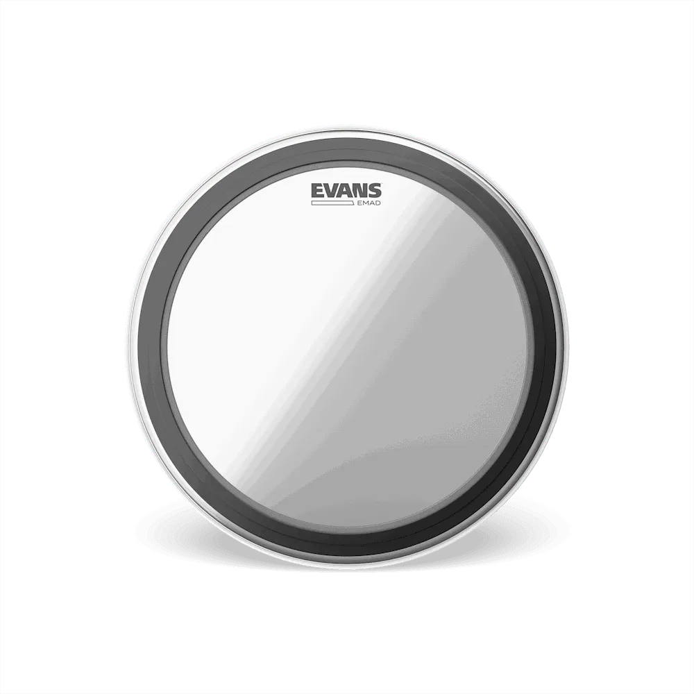 Evans EMAD Coated White Bass Drum Head 20 Inch-Drums & Percussion - Drum Heads-Muso's Stuff 