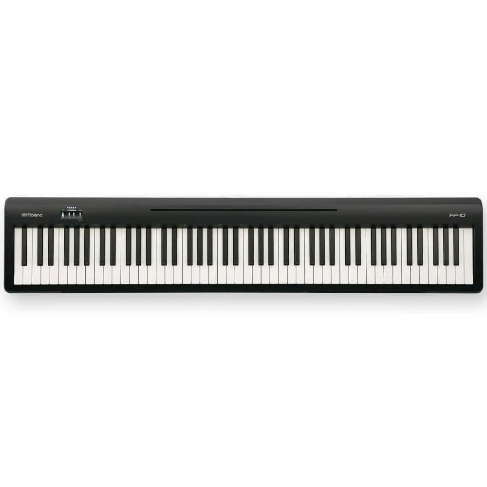FP10 Digital Piano Black-Keyboards - Digital Pianos-Muso's Stuff 