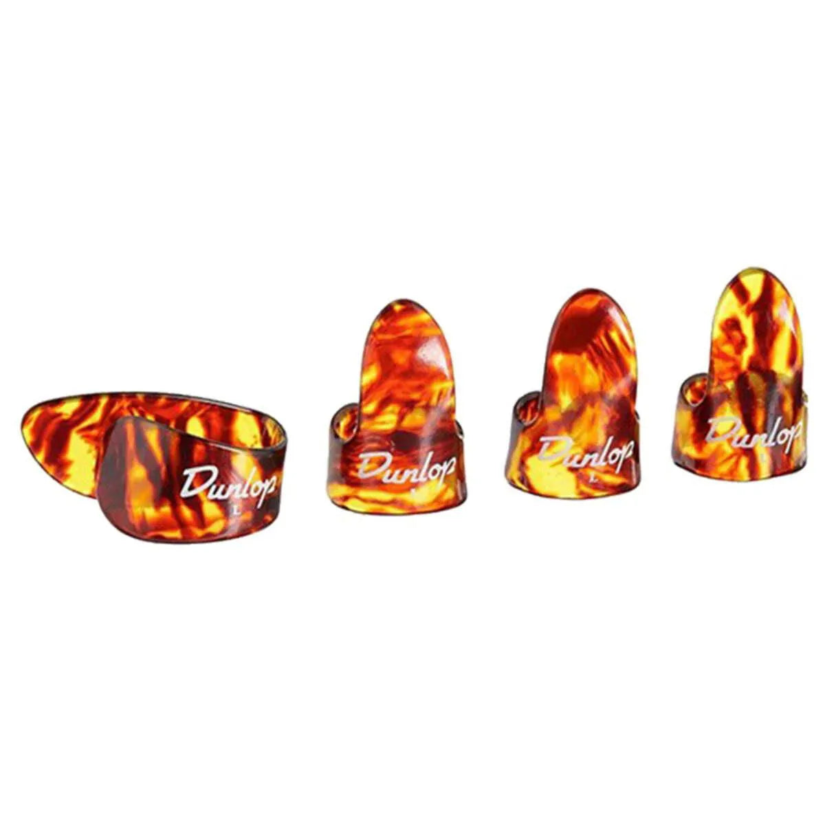 Finger And Thumb Pick Player Pack Lge Shell-Guitars - Picks-Muso's Stuff 