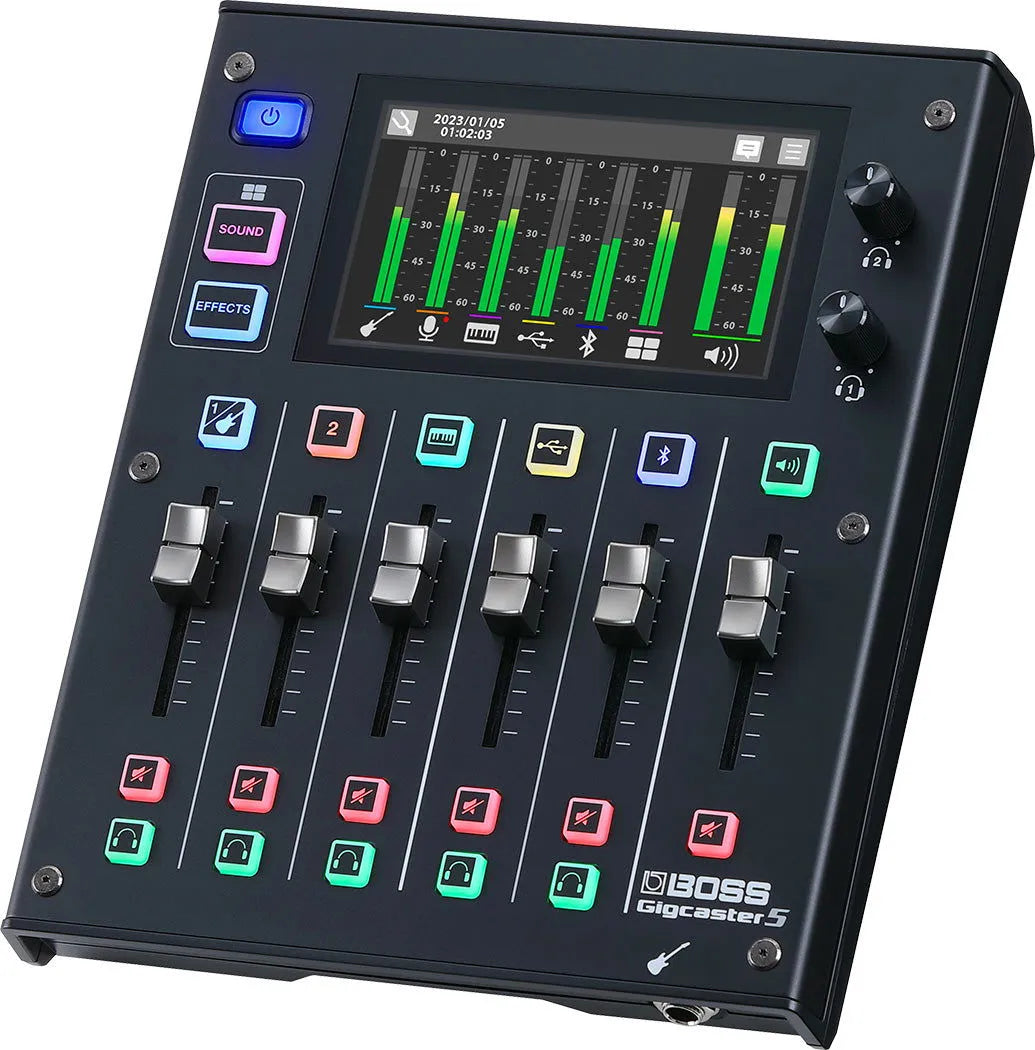 GCS-5 Gigcaster 5 Audio Streaming Mixer w/ Bluetooth--Muso's Stuff 