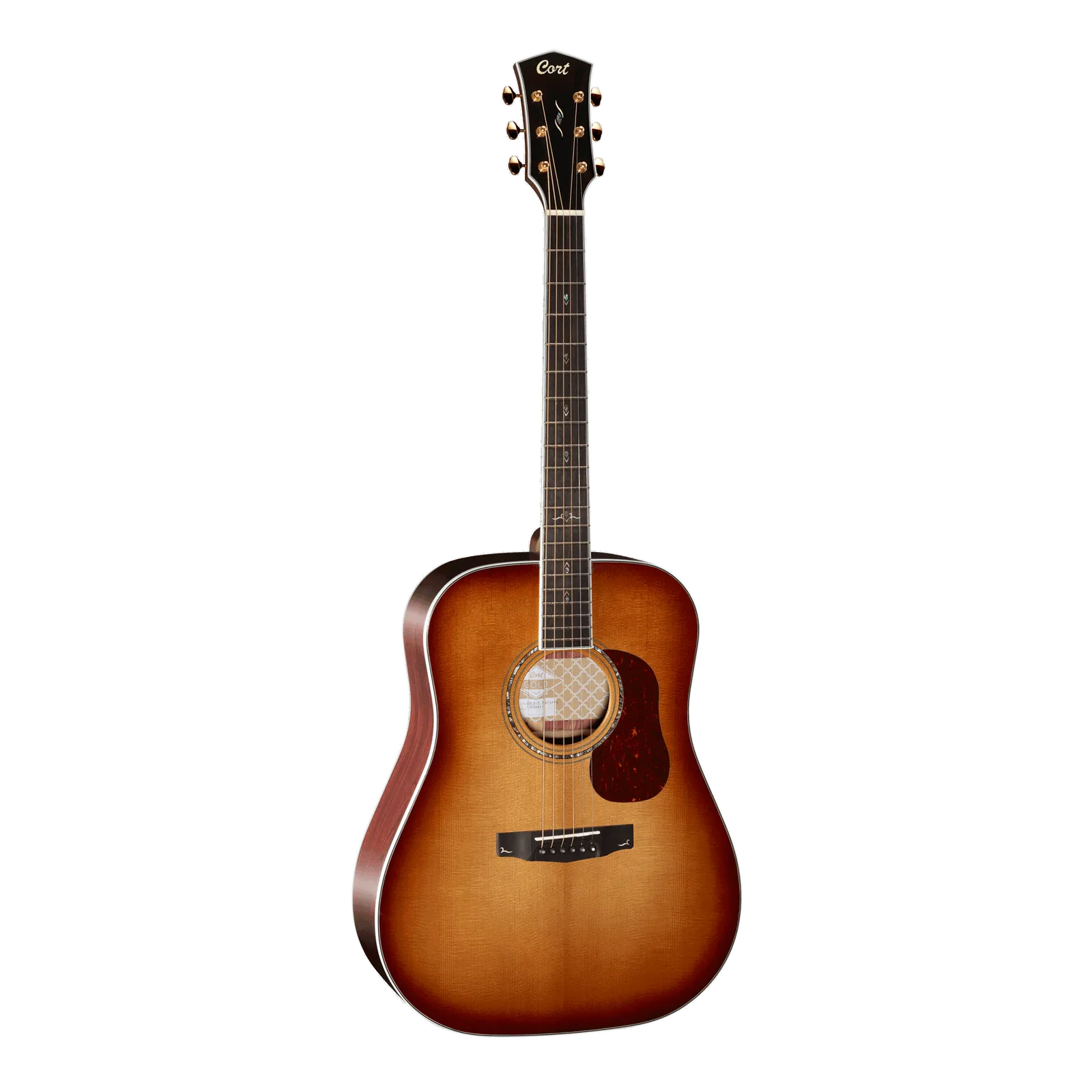 Gold D8 LB Dreadnought Guitar Gloss With Soft Case-Guitars - Acoustic-Muso's Stuff 
