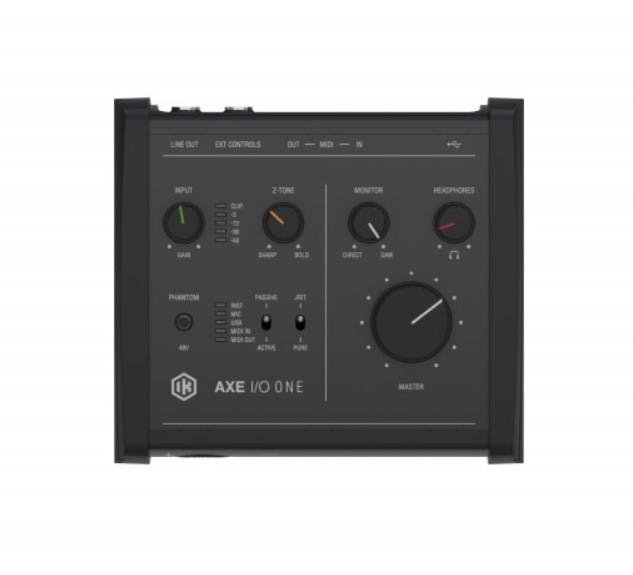 IK AXE I/O ONE  1-in/3-out USB Audio Interface with Guitar Tone Shaping--Muso's Stuff 
