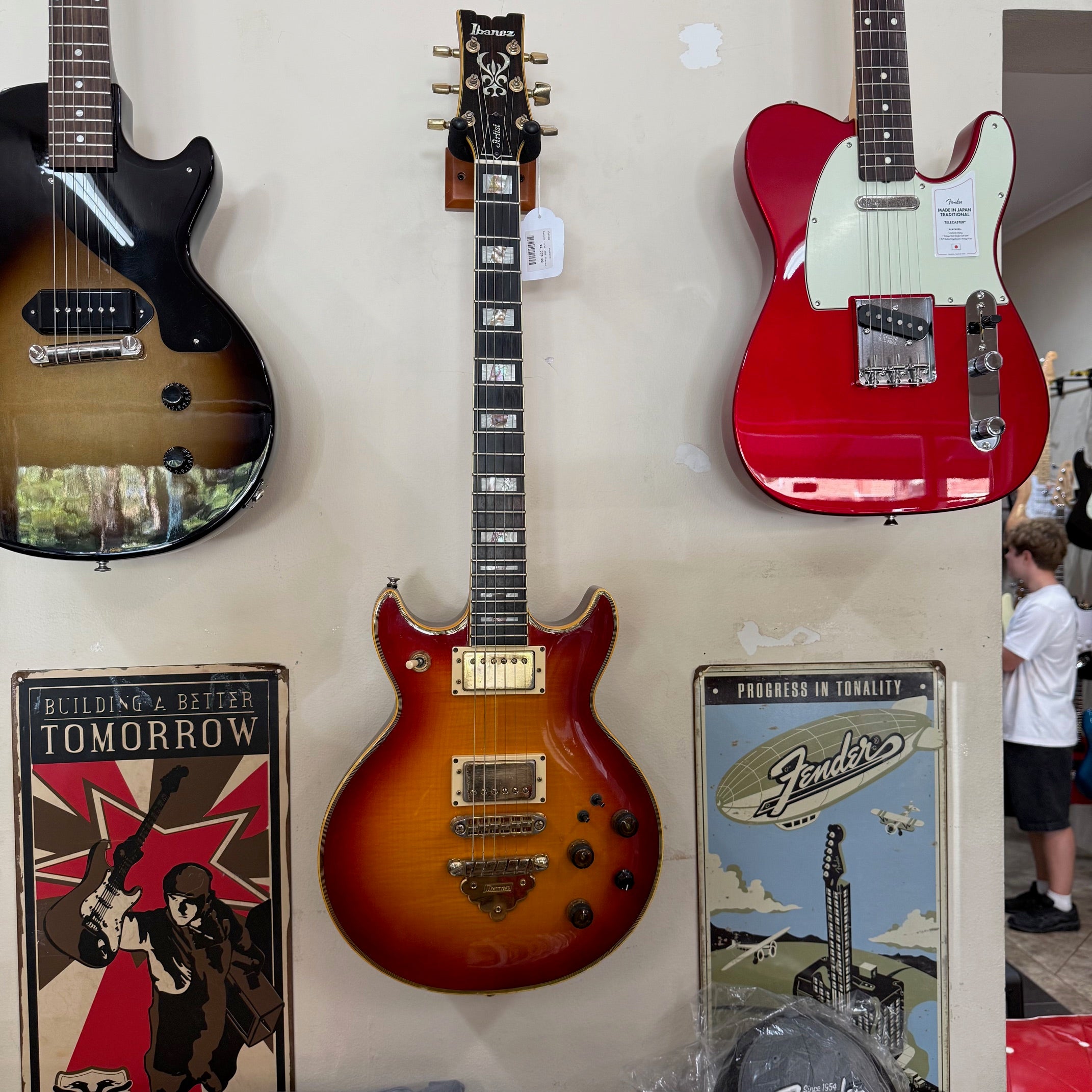 Secondhand 1983 Ibanez Artist AR300 Cherry Sunburst