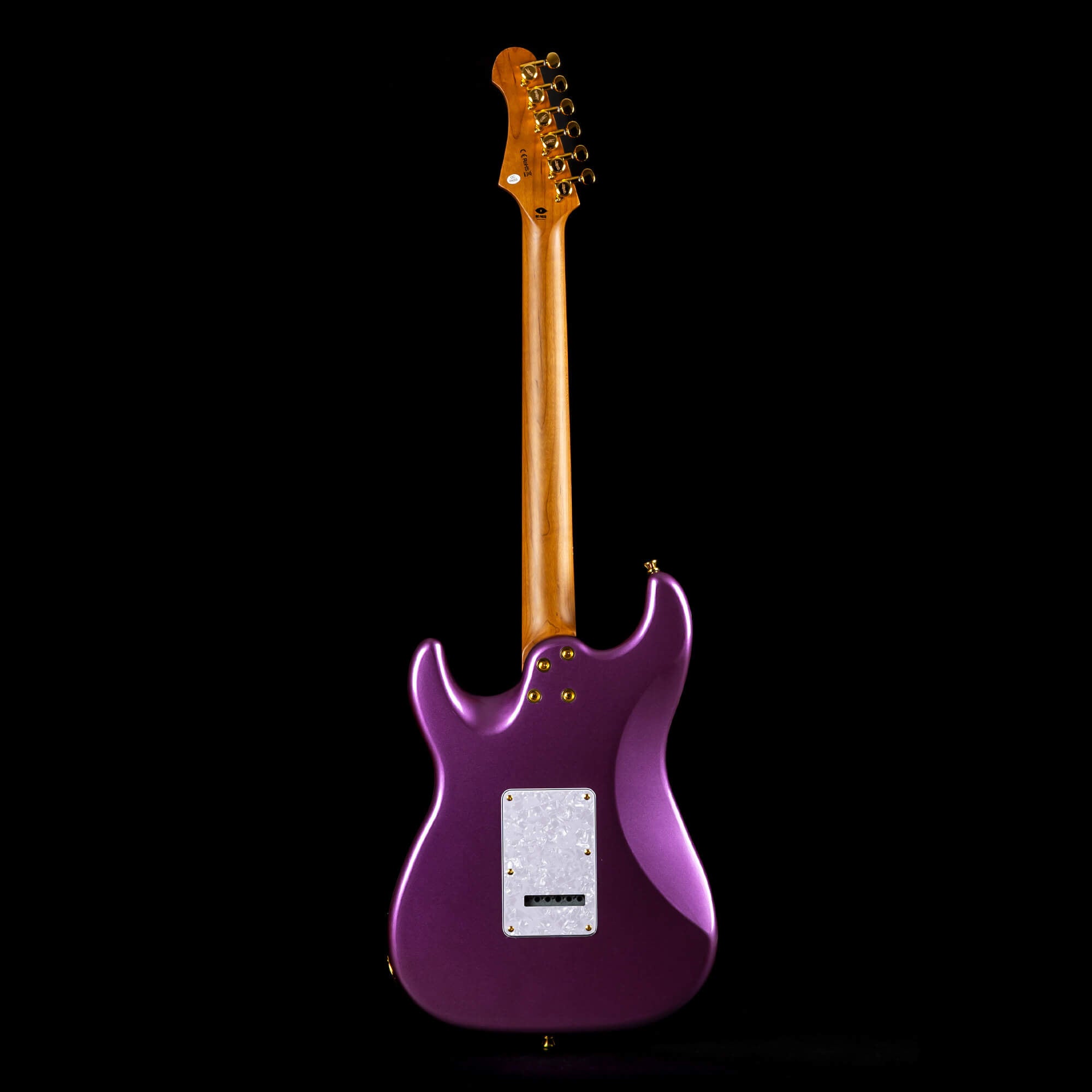JS-480-VI-G HSS Roasted MAple Rosewood Board Violet