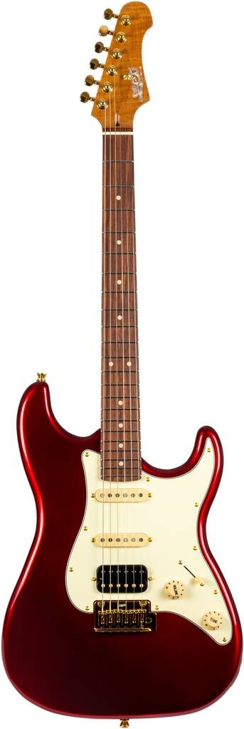 JS-480-WR-G HSS Roasted Maple Wine Red--Muso's Stuff 