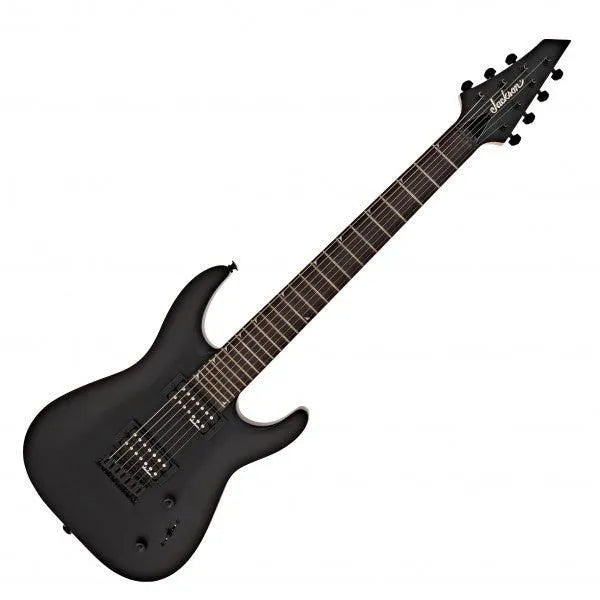 JS Series Dinky Arch Top Js22-7 Electric Guitar Black-Guitars - Electric-Jackson-Muso's Stuff 