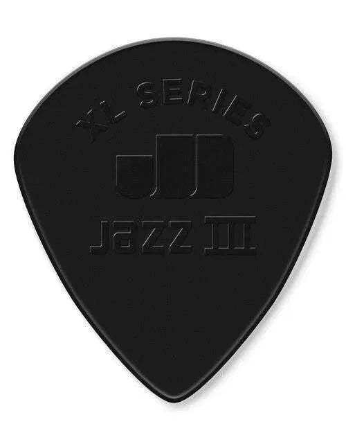 Jazz III XL Black Nylon Pick-Guitars - Picks-Jim Dunlop-Muso's Stuff 