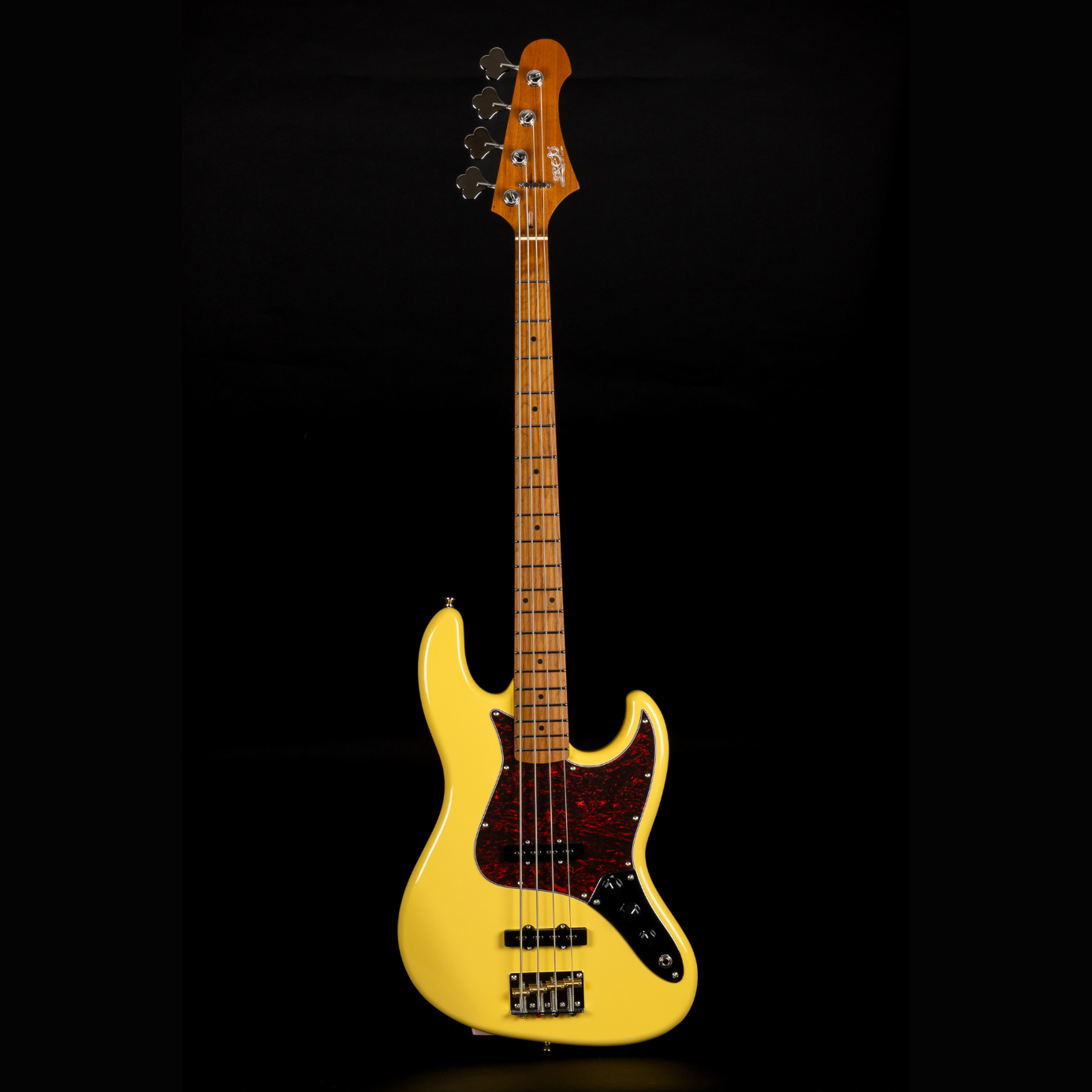 Jet JJB-300 Bass Vintage Yellow