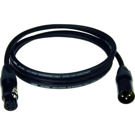 Klotz 5M Microphone Cable M XLR To F XLR Balance-Accessories - Cables & Adaptors-Klotz-Muso's Stuff 