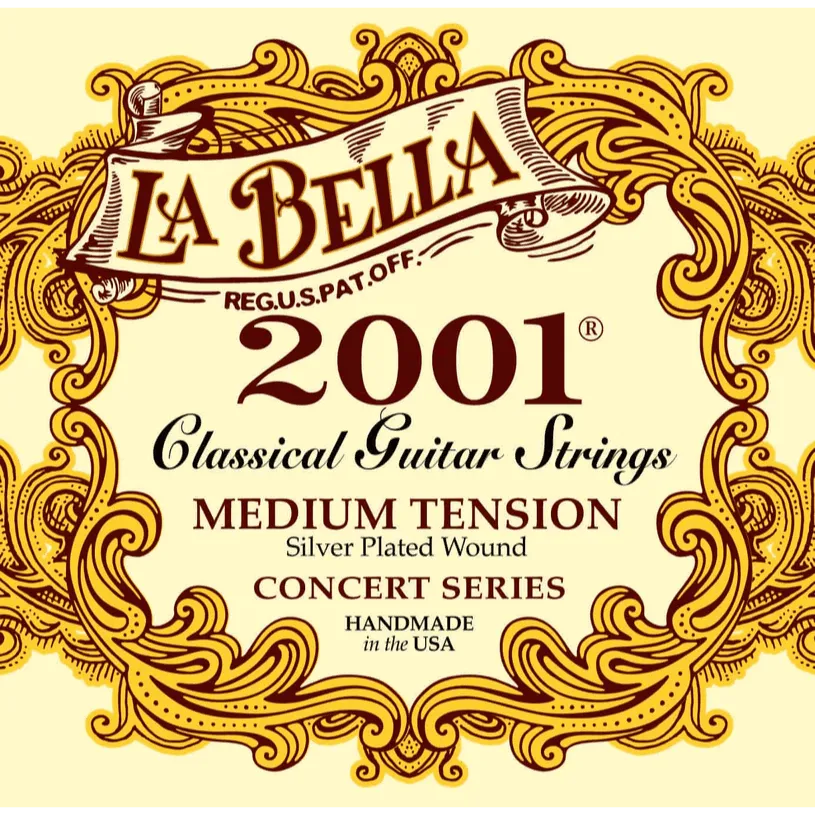 La Bella Classical Set Medium Tension-Strings - Classical Guitar-La Bella-Muso's Stuff 