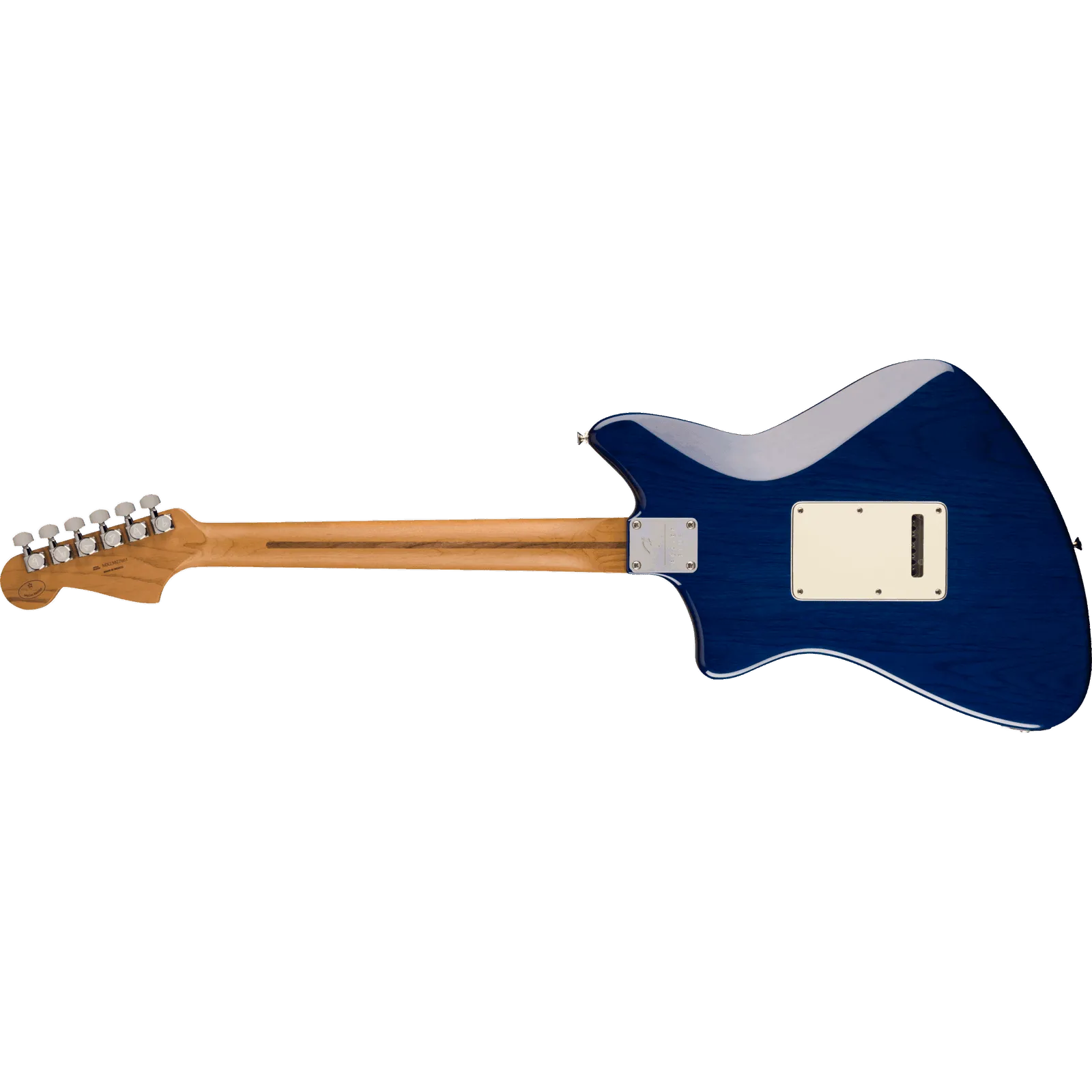 Limited Edition Player Plus Meteora Maple Fingerboard Sapphire Blue Transparent---Muso's Stuff 
