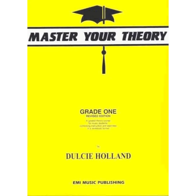 MASTER YOUR THEORY GR 1-Print Music-Hal Leonard-Muso's Stuff 