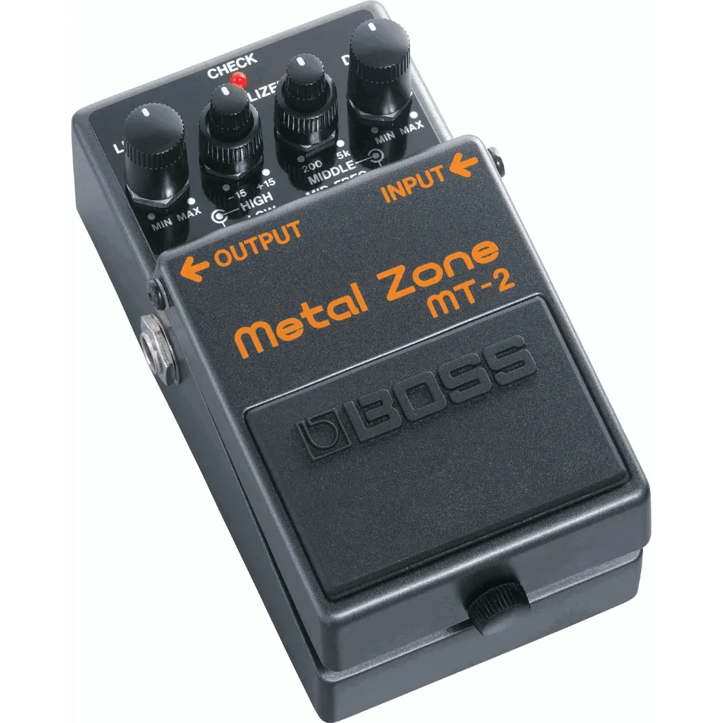 MT-2 Metal Zone Compact Pedal-Guitar - Effects Pedals-Boss-Muso's Stuff 