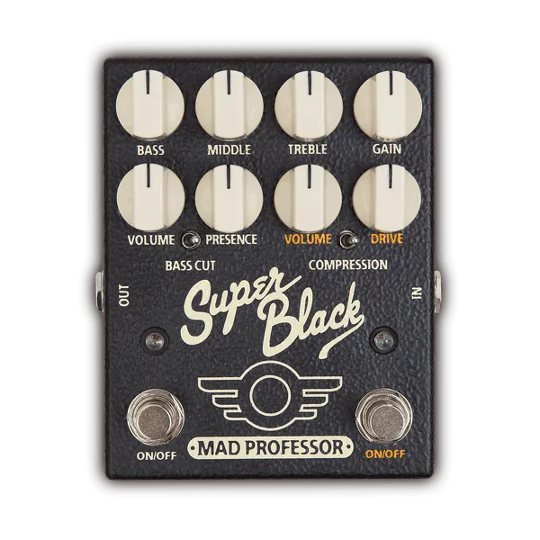 Mad Professor Super Black Pedal-Guitar - Effects Pedals-Mad Professor-Muso's Stuff 