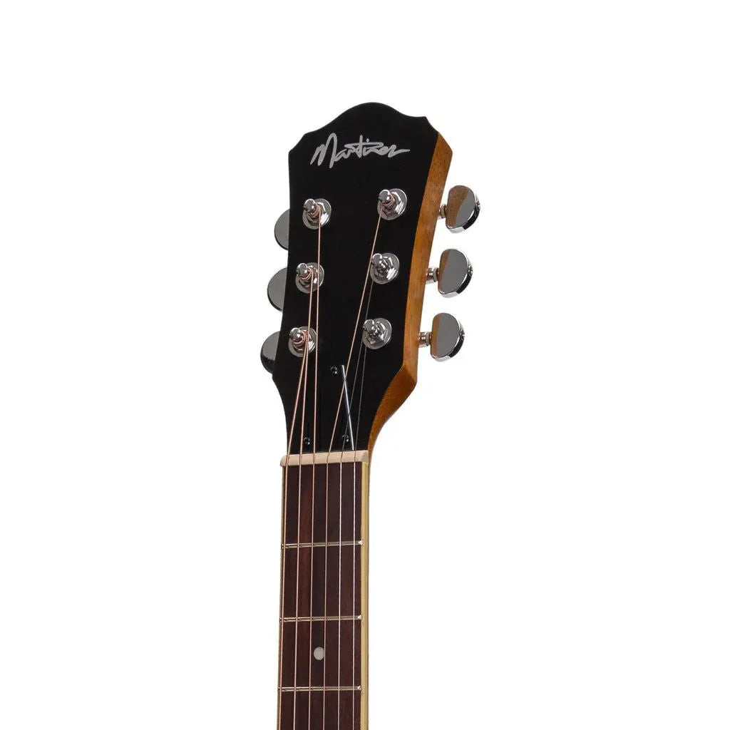 Martinez Jazz Hybrid Solid Body Cutaway Koa---Muso's Stuff 