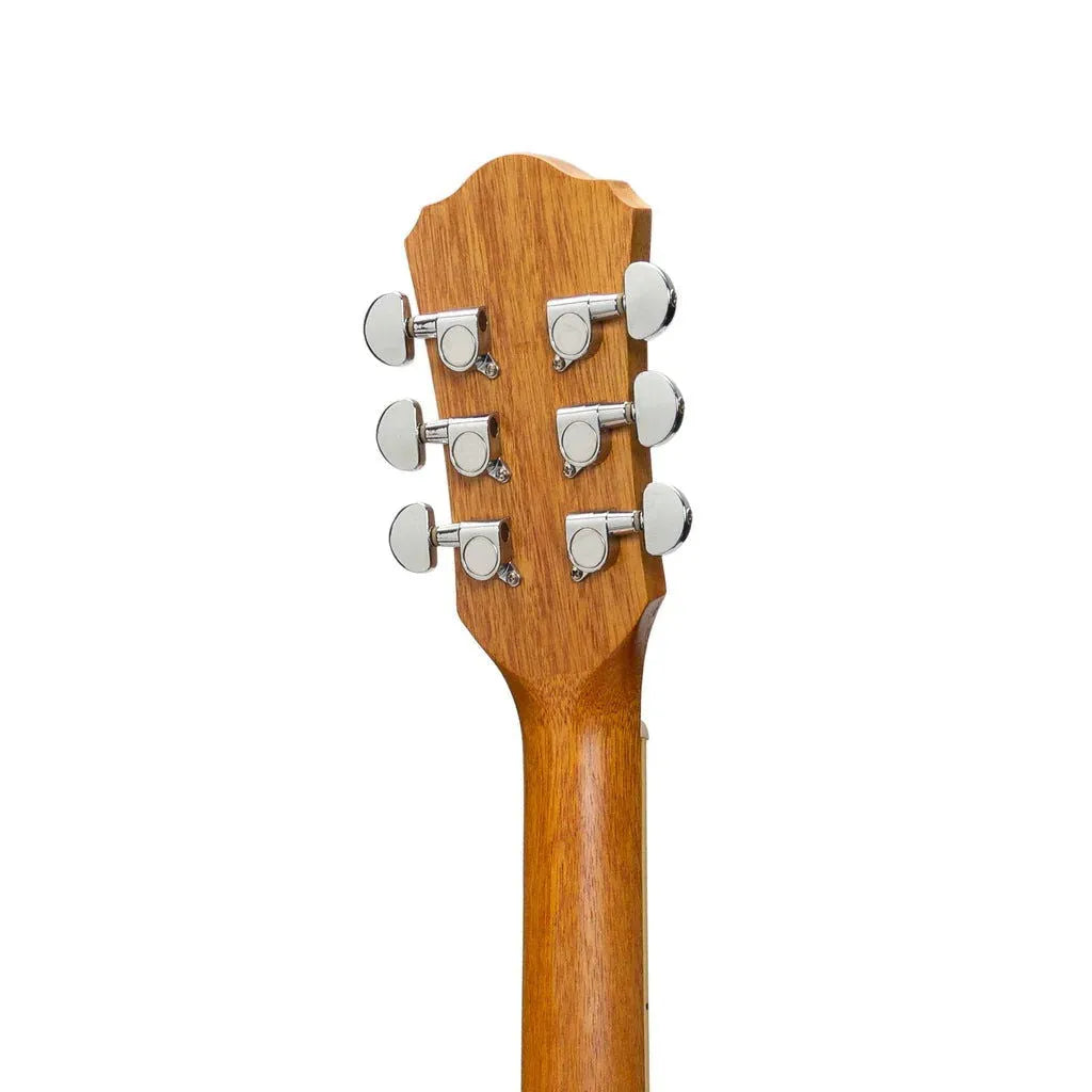 Martinez Jazz Hybrid Solid Body Cutaway Koa---Muso's Stuff 