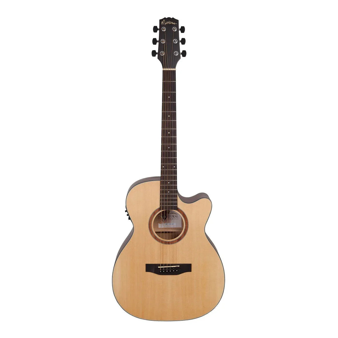 Martinez MNFC-15-SOP Acoustic Electric Guitar-Guitars - Acoustic-Martinez-Muso's Stuff 