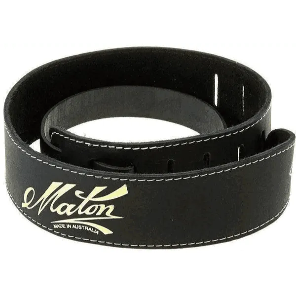 Maton - Soft Maton Strap Black-Straps-Maton-Muso's Stuff 