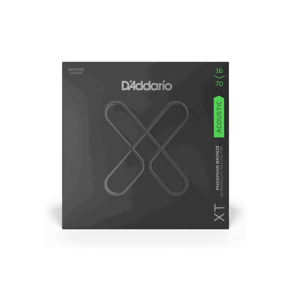 Medium Coated Baritone Acoustic Guitar Strings-Strings - Acoustic Guitar-DAddario-Muso's Stuff 