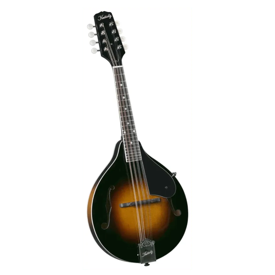 Kentucky KM-140 St A-Style Mandolin Sp/Mh - Burs-Mandolins-Kentucky-Muso's Stuff 
