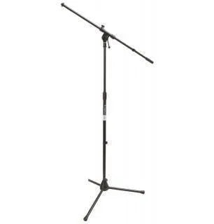 Microphone Boom Stand Euro Style Black Height Adj 36-63-Live & Recording-On Stage-Muso's Stuff 
