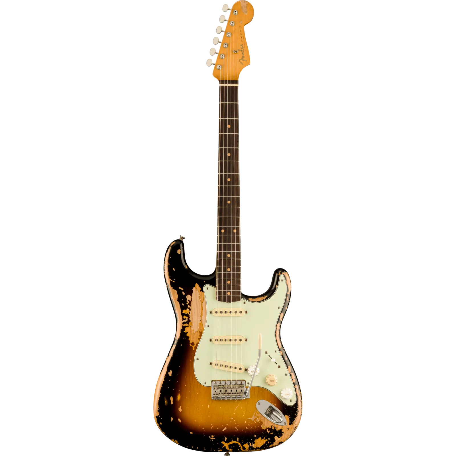 Mike McCready Strat 3TS RW includes Deluxe Brown Hardshell Case-Guitars - Electric-Fender-Muso's Stuff 