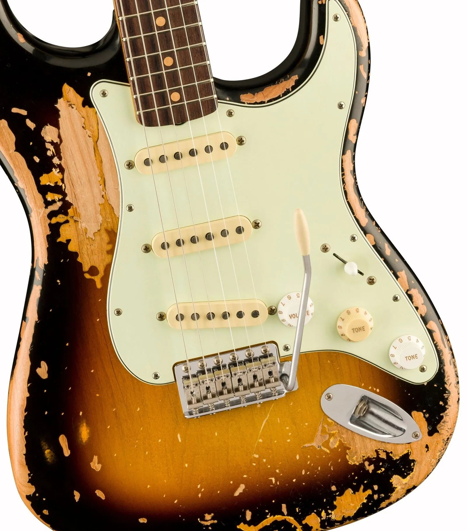 Mike McCready Strat 3TS RW includes Deluxe Brown Hardshell Case---Muso's Stuff 
