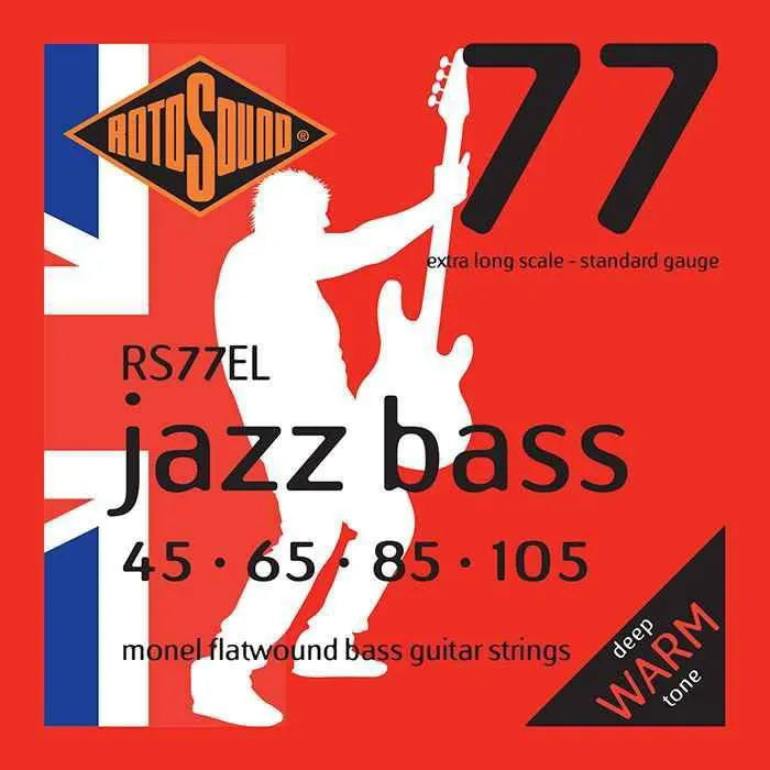 Monel Flatwound Bass Strings RS77EL-Strings - Electric Guitar-Rotosound-Muso's Stuff 