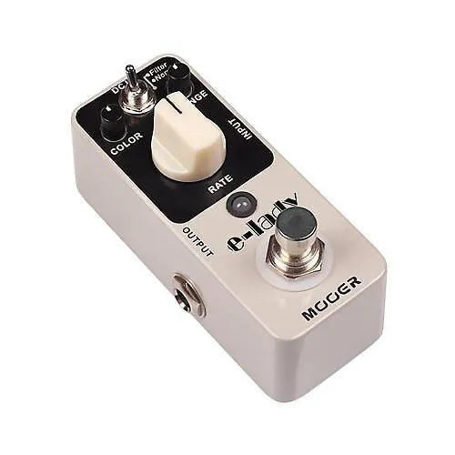 Mooer Electric Lady Analogue Flanger Micro Guitar Effects Pedal---Muso's Stuff 