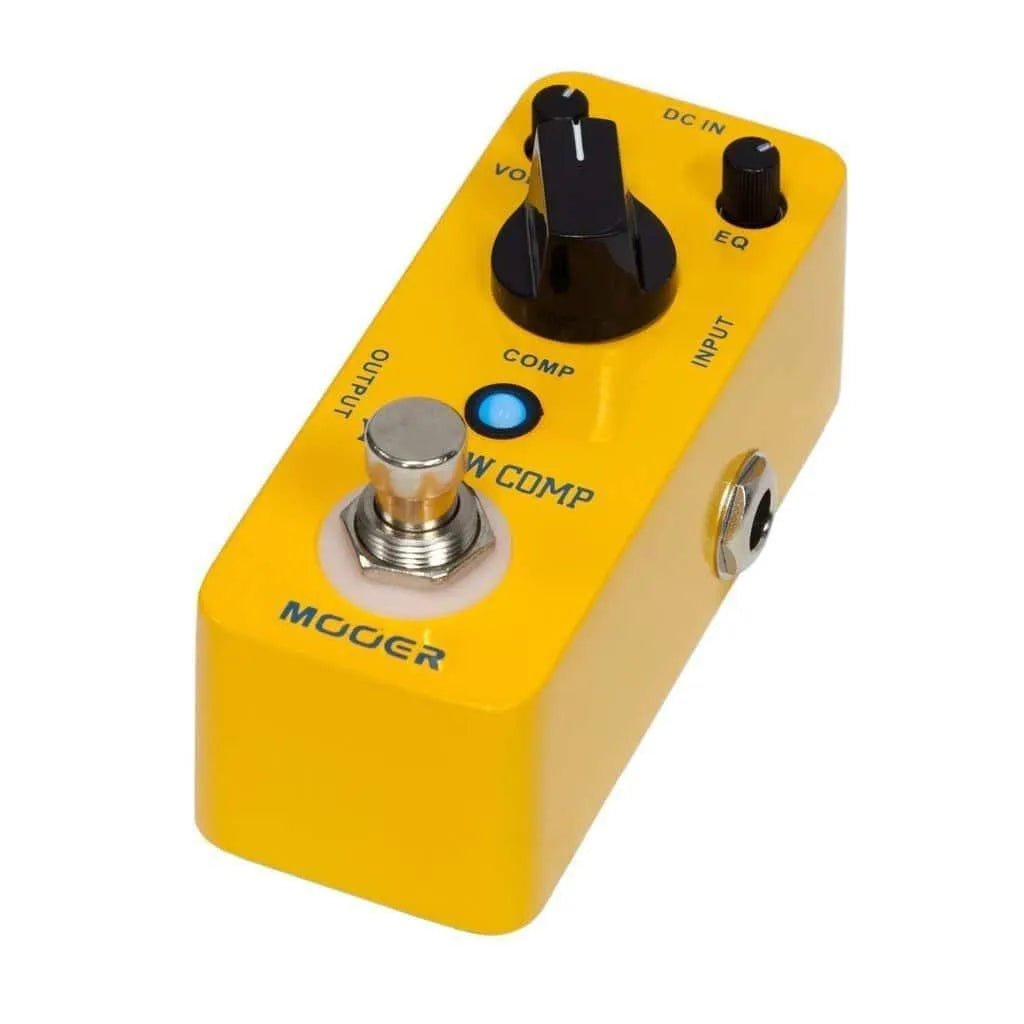 Mooer Yellow Comp Compressor Micro Guitar Effects Pedal-Guitar - Effects Pedals-Mooer-Muso's Stuff 