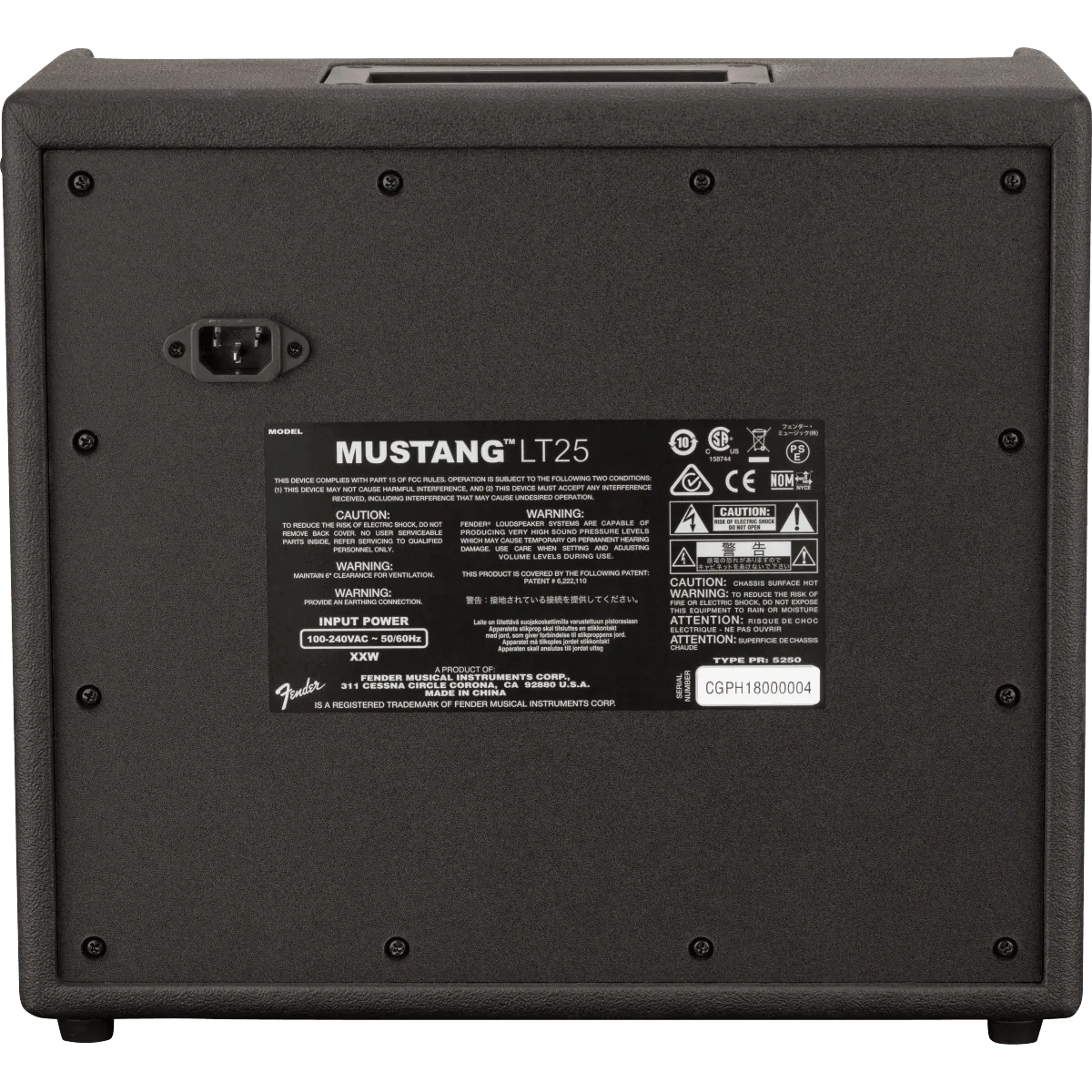 Mustang Lt25 240V Au---Muso's Stuff 